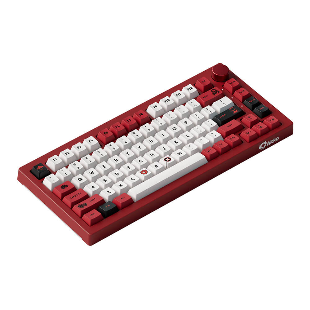 AKKO 5075B Plus Red World Tour Viet Nam H3 AKKO 5075B Plus Red World Tour Viet Nam - Wireless Gaming Keyboard - Ảnh 3