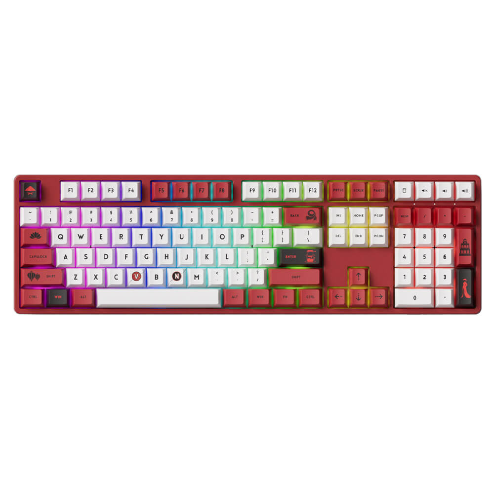 AKKO 5108B Plus Red World Tour Viet Nam H1 AKKO 5108B Plus Red World Tour Viet Nam - Wireless Gaming Keyboard