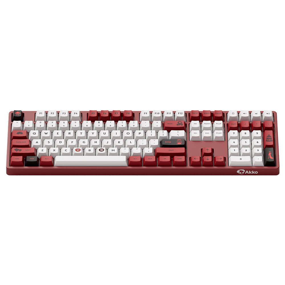 AKKO 5108B Plus Red World Tour Viet Nam H2 AKKO 5108B Plus Red World Tour Viet Nam - Wireless Gaming Keyboard - Ảnh 2