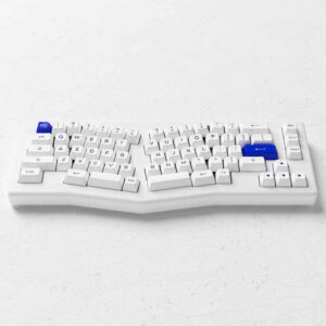 AKKO ACR Pro Alice Plus H2 AKKO ACR Pro Alice Plus (Spray Painted White / RGB / Hotswap / AKKO CS Crystal / Gasket Mount)