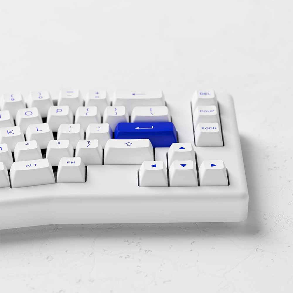 AKKO ACR Pro Alice Plus H5 AKKO ACR Pro Alice Plus (Spray Painted White / RGB / Hotswap / AKKO CS Crystal / Gasket Mount) - Ảnh 5