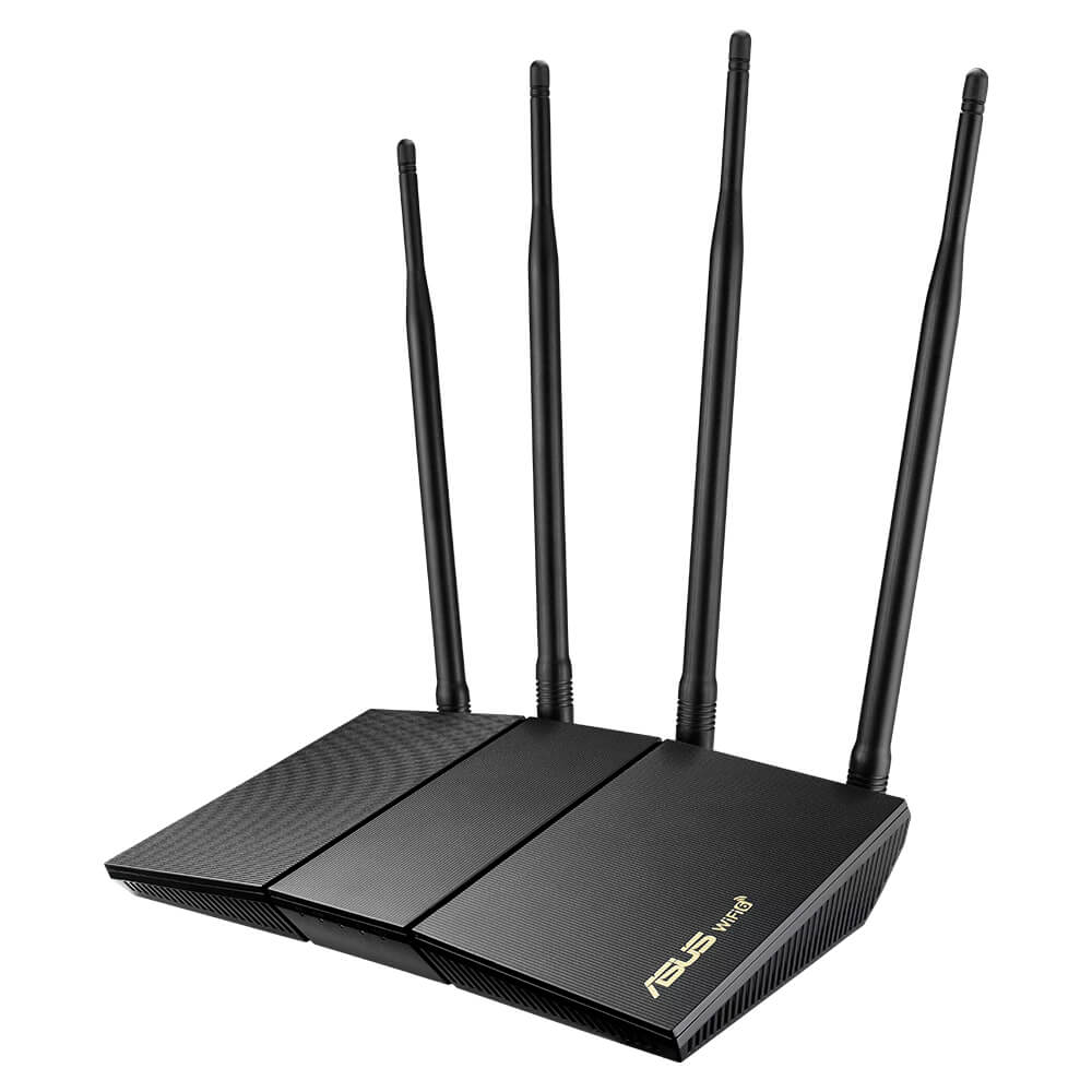 Asus RT AX1800HP H1 Asus RT-AX1800HP - Wifi AX1800 2 băng tần | Wifi 6 (802.11ax) | Router WiFi có thể mở rộng