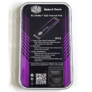 Cooler Master Universal SSD Thermal Pad 60x18mm for NVMe Drives (2pcs) - Thermal Pad