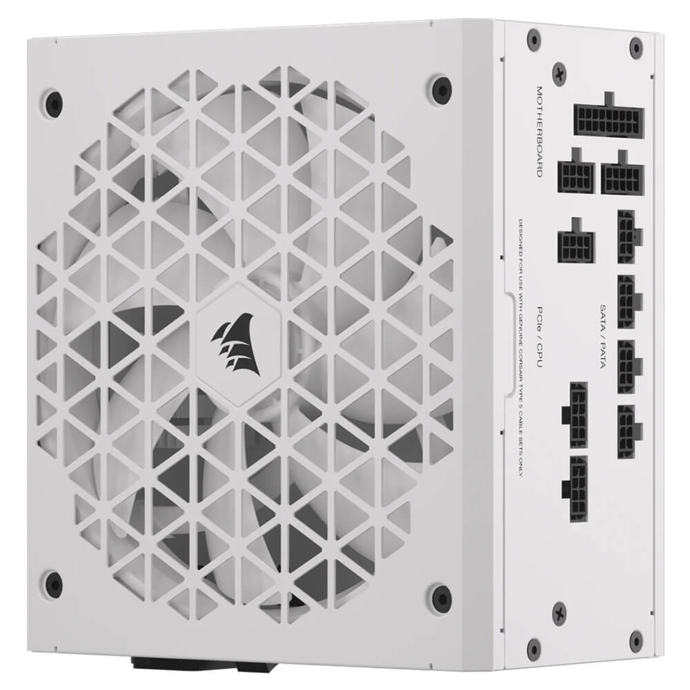 Corsair RM750x Shift White H4 Corsair RM750x SHIFT White - ATX 3.1 & PCIe 5.1 - 750W 80 Plus Gold - Full Modular ATX Power Supply - Ảnh 3