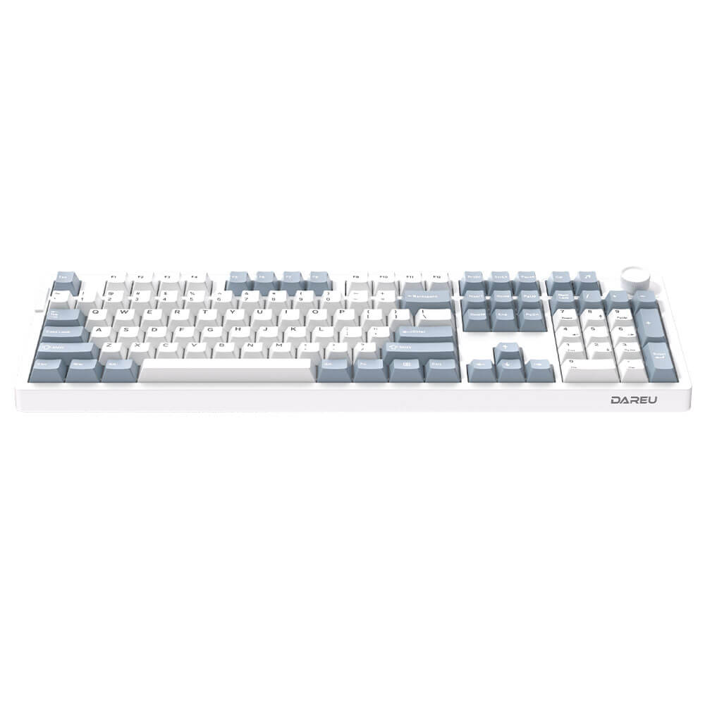 DAREU EK106 PRO Haze Blue H3 DAREU EK106 PRO - HAZE BLUE - Triple Mode | DareU CLOUD Switch | RGB Gaming Wireless Keyboard - Ảnh 3
