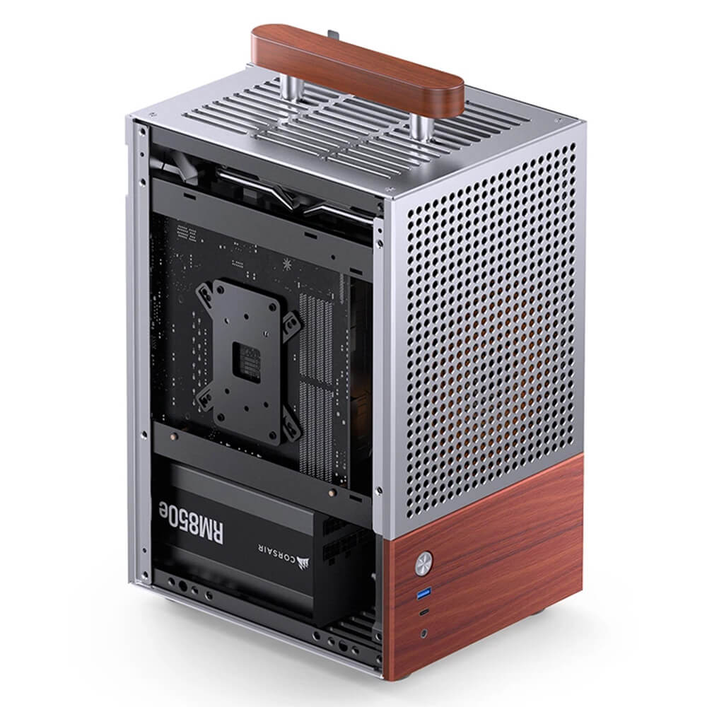 Jonsbo T6 Silver H5 Jonsbo T6 Silver - ITX Case - Ảnh 5