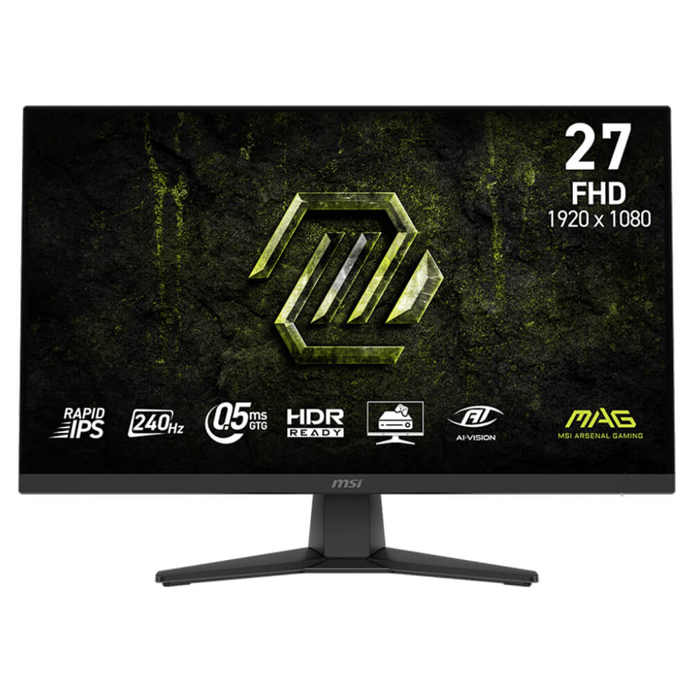 MSI MAG 272F X24 H1 MSI MAG 272F X24 - 27 inch FHD Rapid IPS | 240Hz | 0.5ms | Gaming Monitor