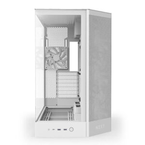 NZXT H9 Flow 2025 - White - Mid-tower Airflow Case