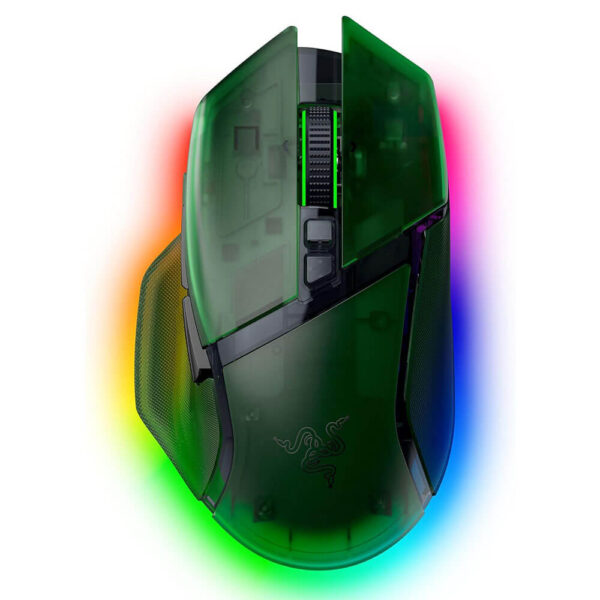Razer Basilisk V3 Pro 35K Phantom Green Edition – Wireless RGB Gaming Mouse