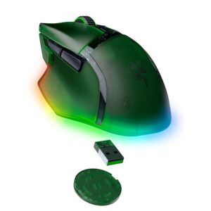 Razer Basilisk V3 Pro 35K Phantom Green Edition H4 Razer Basilisk V3 Pro 35K Phantom Green Edition - Wireless RGB Gaming Mouse