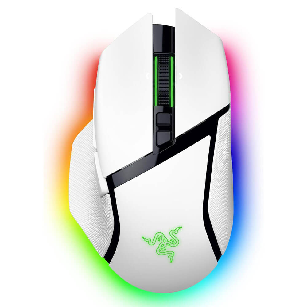 Razer Basilisk V3 Pro 35K White H1 Razer Basilisk V3 Pro 35K - Wireless RGB Gaming Mouse - Ảnh 3