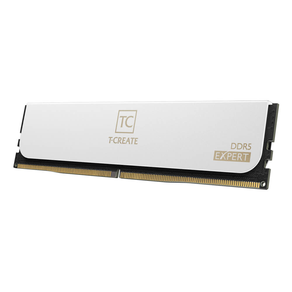 TeamGroup T CREAT EXPERT White H2 TeamGroup T-CREAT EXPERT DDR5 WHITE - 64GB (2x32GB) - Bus 6400MHz - Ảnh 2