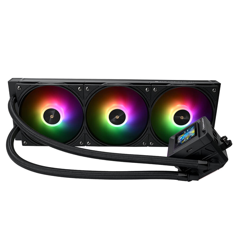 Thermalright Frozen Warframe 360 SE ARGB BLACK H2 Thermalright Frozen Warframe 360 SE ARGB BLACK - AIO CPU Cooler - Ảnh 2