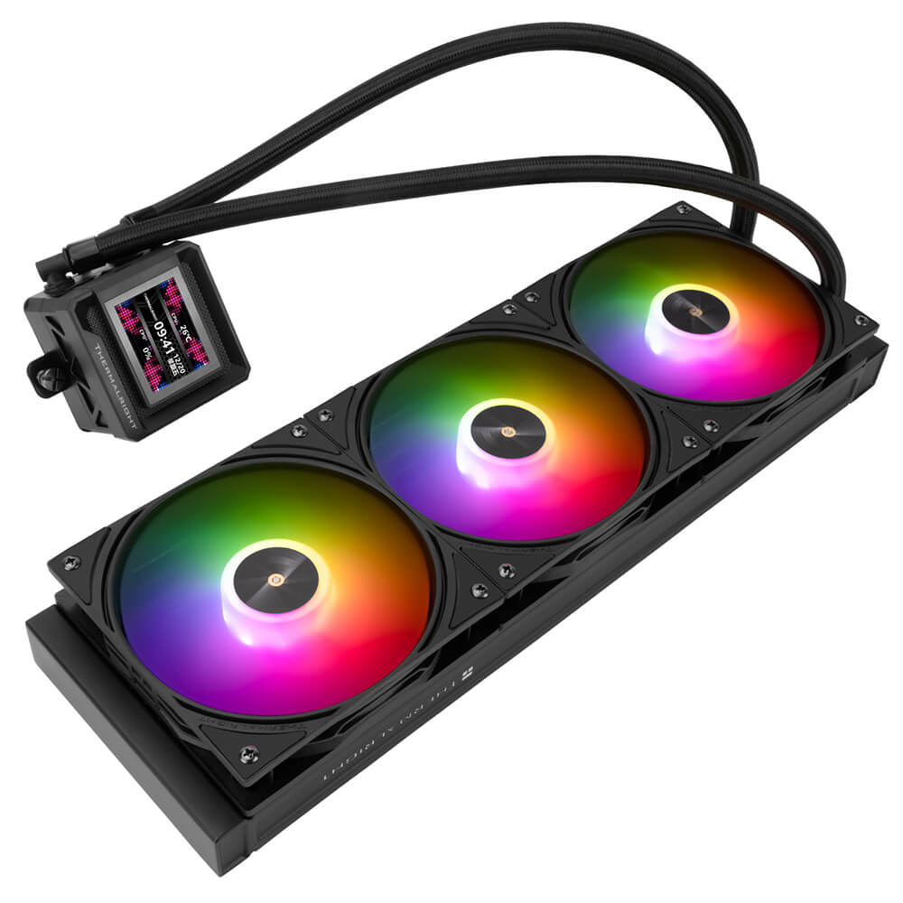 Thermalright Frozen Warframe 360 SE ARGB BLACK H3 Thermalright Frozen Warframe 360 SE ARGB BLACK - AIO CPU Cooler - Ảnh 3