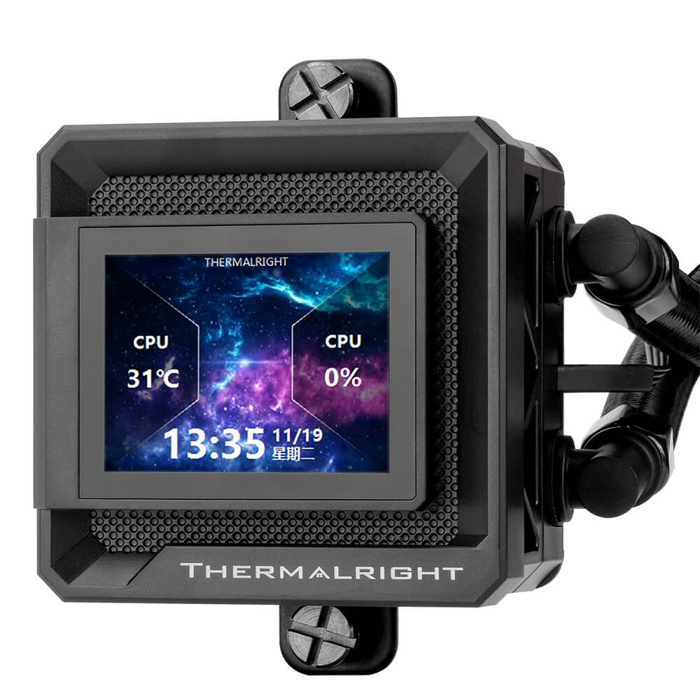 Thermalright Frozen Warframe SE ARGB BLACK H1 Thermalright Frozen Warframe 360 SE ARGB BLACK - AIO CPU Cooler - Ảnh 5
