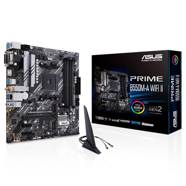 Asus PRIME B550M-A WIFI II – SOCKET AM4