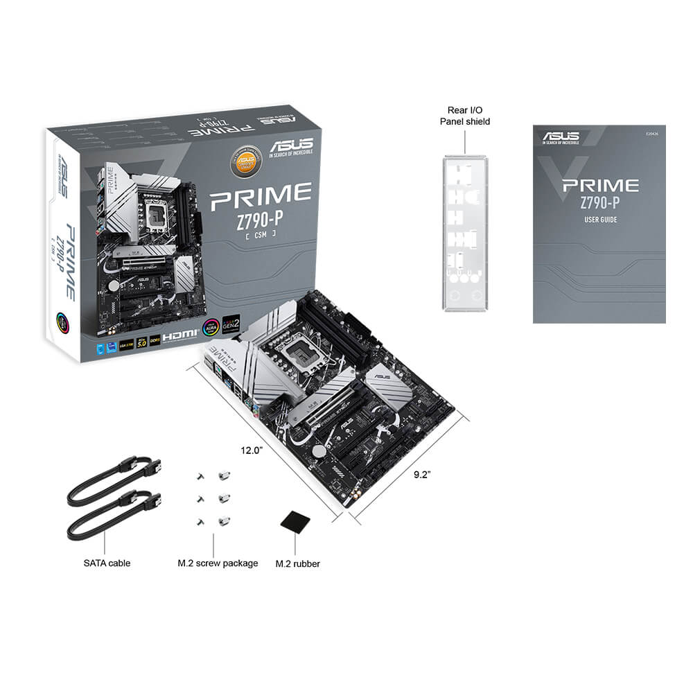 ASUS PRIME Z790 P CSM H6 ASUS PRIME Z790-P-CSM - Socket 1700 - Ảnh 6