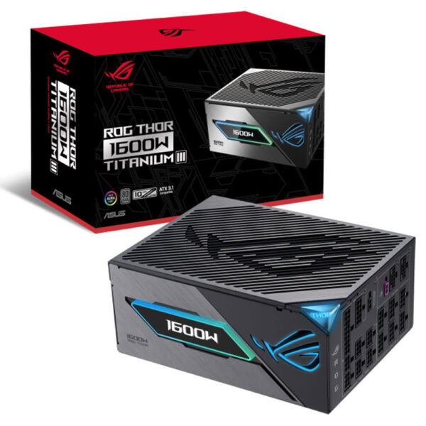 Asus ROG Thor 1600W Titanium III – 80 Plus Titanium – Full Modular PSU