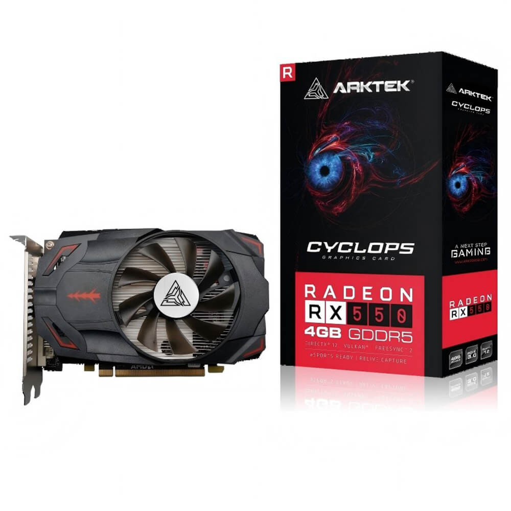 Arktek RX 550 4GB GDDR5 H1 ARKTEK RX 550 4GB GDDR5