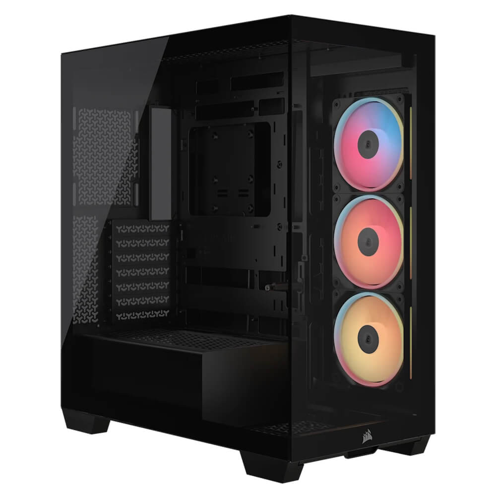 Corsair 3500X LX R RGB iCUE LINK Black H1 Corsair 3500X LX-R RGB iCUE LINK Black - Tempered Glass Mid-Tower PC Case