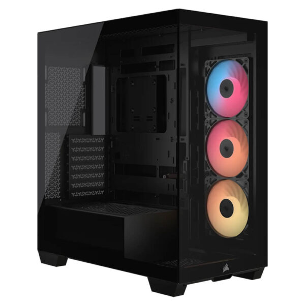 Corsair 3500X RS-R ARGB Black – Tempered Glass Mid-Tower PC Case