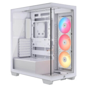 Corsair 3500X RS-R ARGB White - Tempered Glass Mid-Tower PC Case