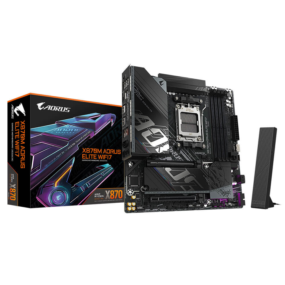 Gigabyte X870M AORUS ELITE WIFI7 H1 Gigabyte X870M AORUS ELITE WIFI7 - Socket AM5