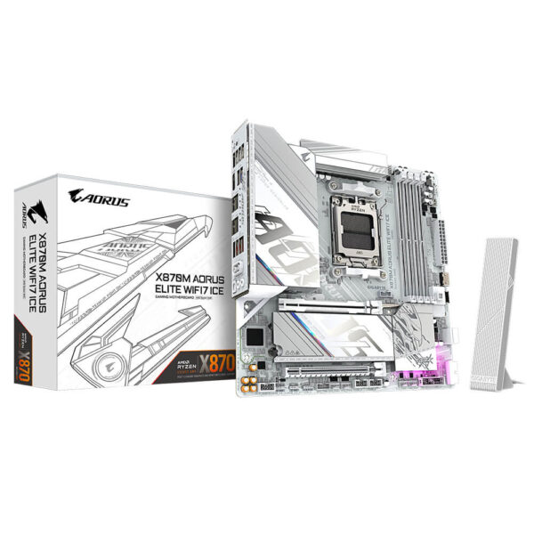 Gigabyte X870M AORUS ELITE WIFI7 ICE – Socket AM5