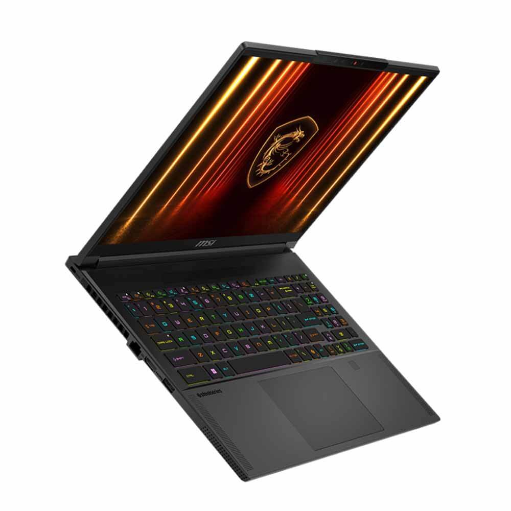 MSI Stealth A16 AI A3XW H5 MSI Stealth A16 AI+ A3XWHG - AMD Ryzen AI 9 HX 370 | RTX 5070Ti, GDDR7 12GB | LPDDR5X 32GB | 1TB Gen 4 | 16.0" 16:10 QHD Oled 240Hz | Win 11 Home | 3Y | Core Black - Ảnh 2