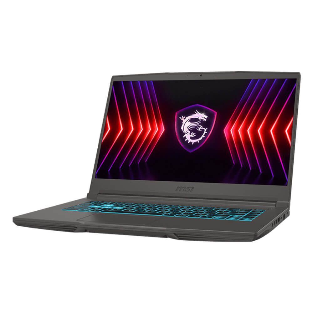 MSI Thin 15 B13V h3 MSI Thin 15 B13VE (2824VN) - Intel I5-13420H | RTX 4050, GDDR6 6GB | DDR4 8GB x 2 | 512GB Gen 4 | 15.6" FHD 144Hz | Win 11 Home | 2Y | Cosmos Gray - Ảnh 3