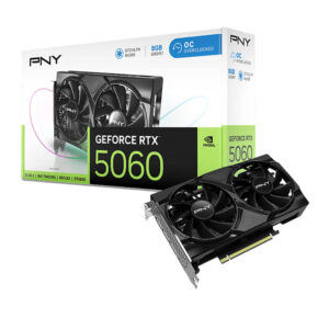 PNY GeForce RTX™ 5060 Overclocked Dual Fan - 8GB GDDR7