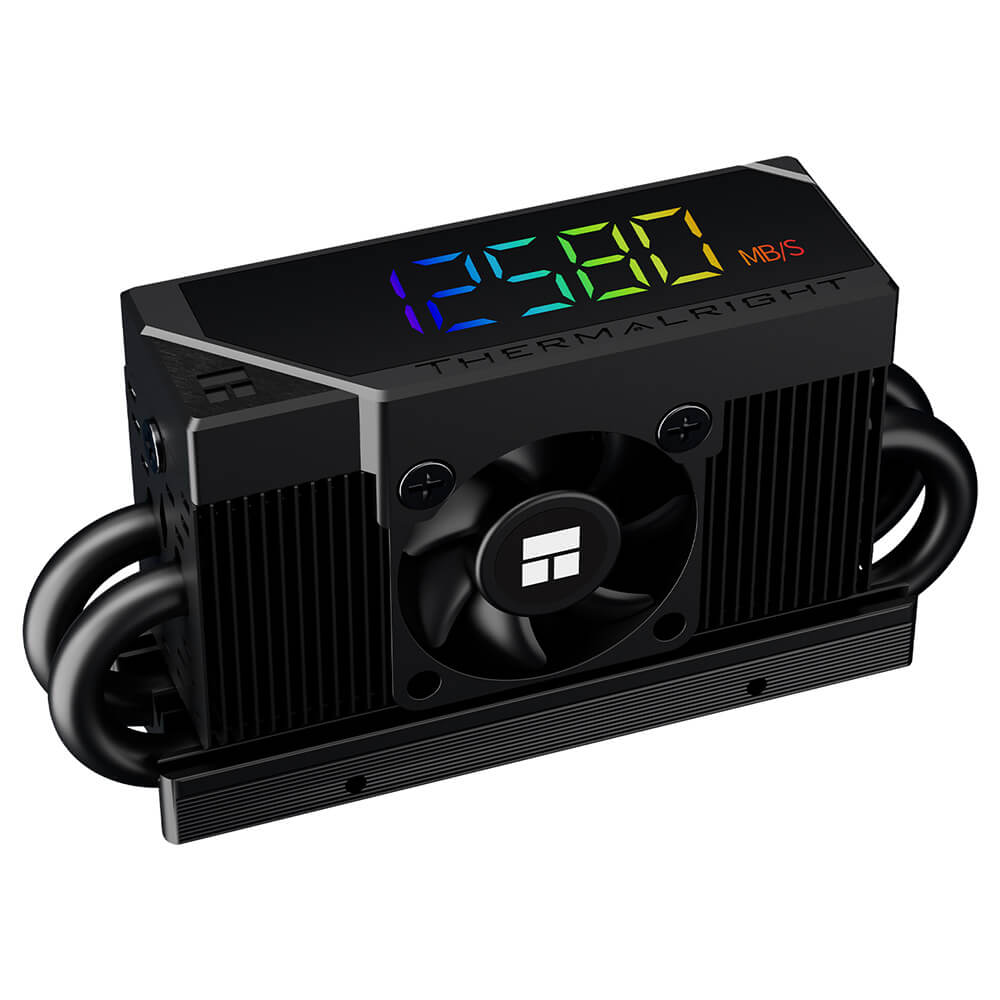 Thermalright HR 10 2280 PRO Digital BLACK H1 Thermalright HR-10 2280 PRO Digital BLACK - Heatsink Cooler for M2 SSDs