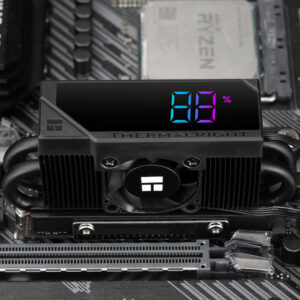 Thermalright HR 10 2280 PRO Digital BLACK H5 Thermalright HR-10 2280 PRO Digital BLACK - Heatsink Cooler for M2 SSDs