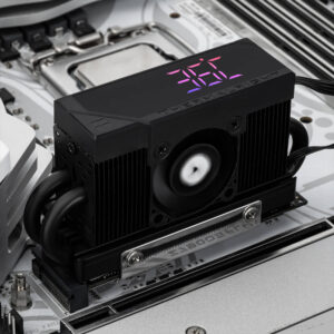 Thermalright HR 10 2280 PRO Digital BLACK H6 Thermalright HR-10 2280 PRO Digital BLACK - Heatsink Cooler for M2 SSDs