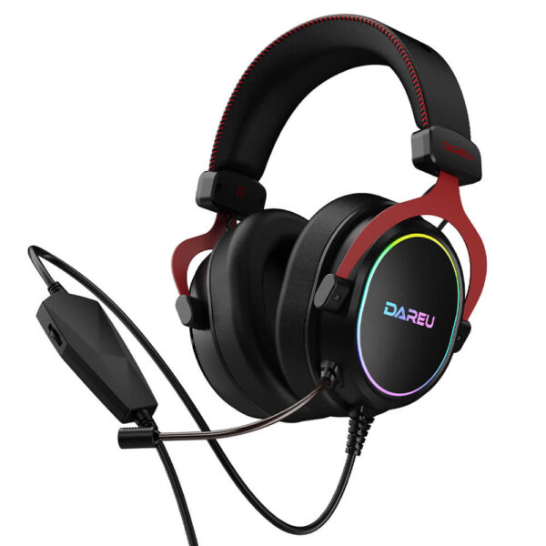 DareU EH925L Black Red – 7.1 Gaming Headset
