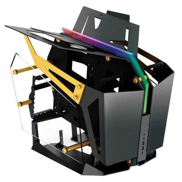 FSP T-WINGS CMT710 Gold – Open Frame Case