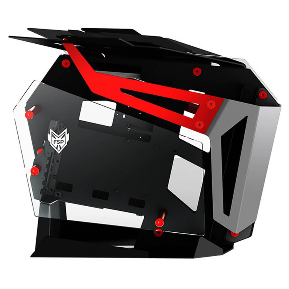FSP CMT710 Red H3 FSP T-WINGS CMT710 Red - Open Frame Case - Ảnh 3