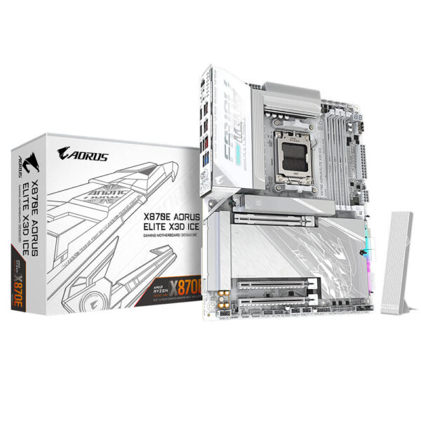 Gigabyte X870E AORUS ELITE X3D ICE – Socket AM5