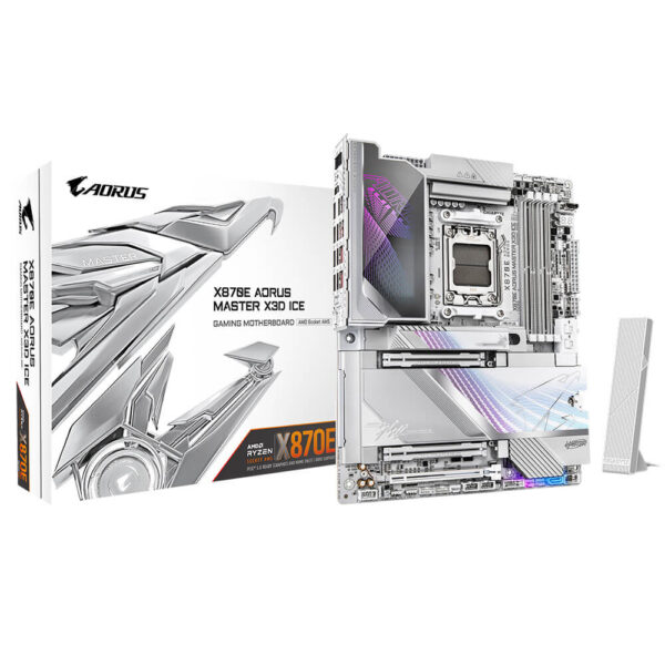 Gigabyte X870E AORUS MASTER X3D ICE – Socket AM5