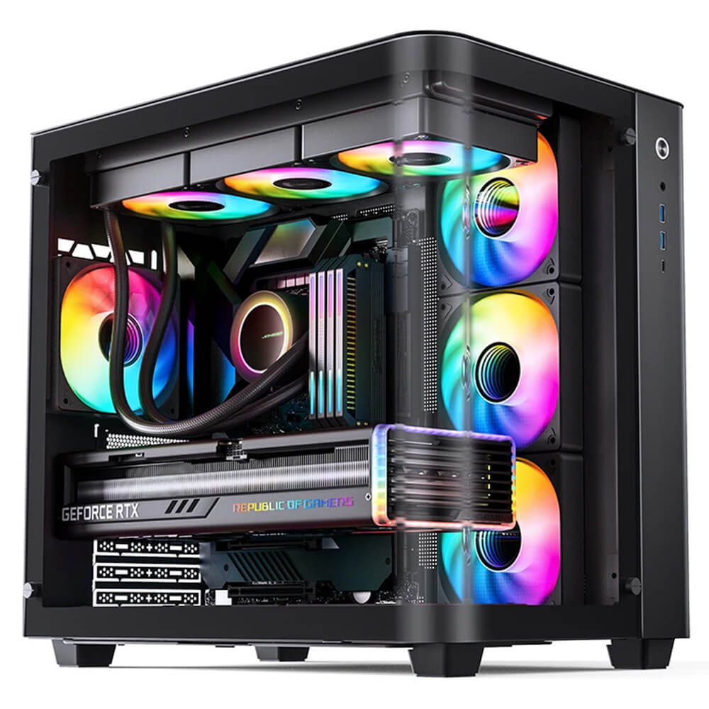 Jonsbo TK 3 Black H1 Jonsbo TK-3 Black - Mid-Tower Case