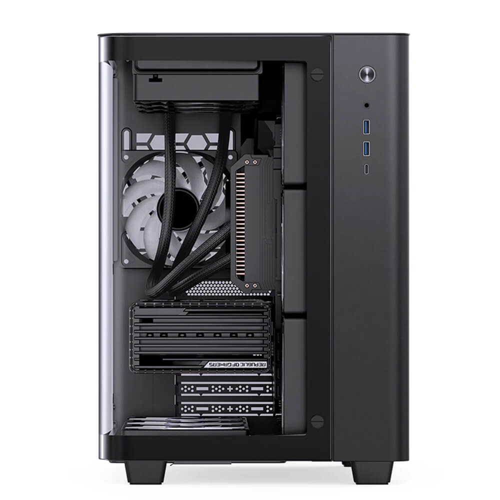 Jonsbo TK 3 Black H4 Jonsbo TK-3 Black - Mid-Tower Case - Ảnh 4