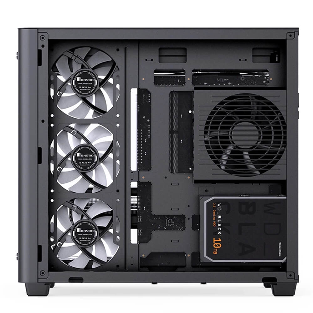 Jonsbo TK 3 Black H5 Jonsbo TK-3 Black - Mid-Tower Case - Ảnh 5