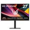 LG 27G640A-B - 27 inch QHD IPS | 300Hz | 1ms | USB Type-C | Monitor