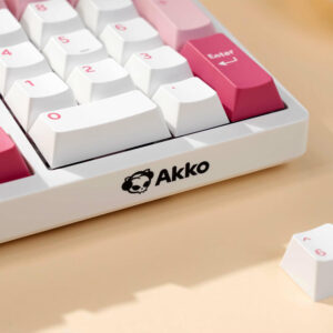 AKKO 3108 RF V3 Prunus Lannesiana Frost H8 AKKO 3108RF V3 Prunus Lannesiana (Dual-mode / AKKO Frost Pink Switch) - Gaming Keyboard