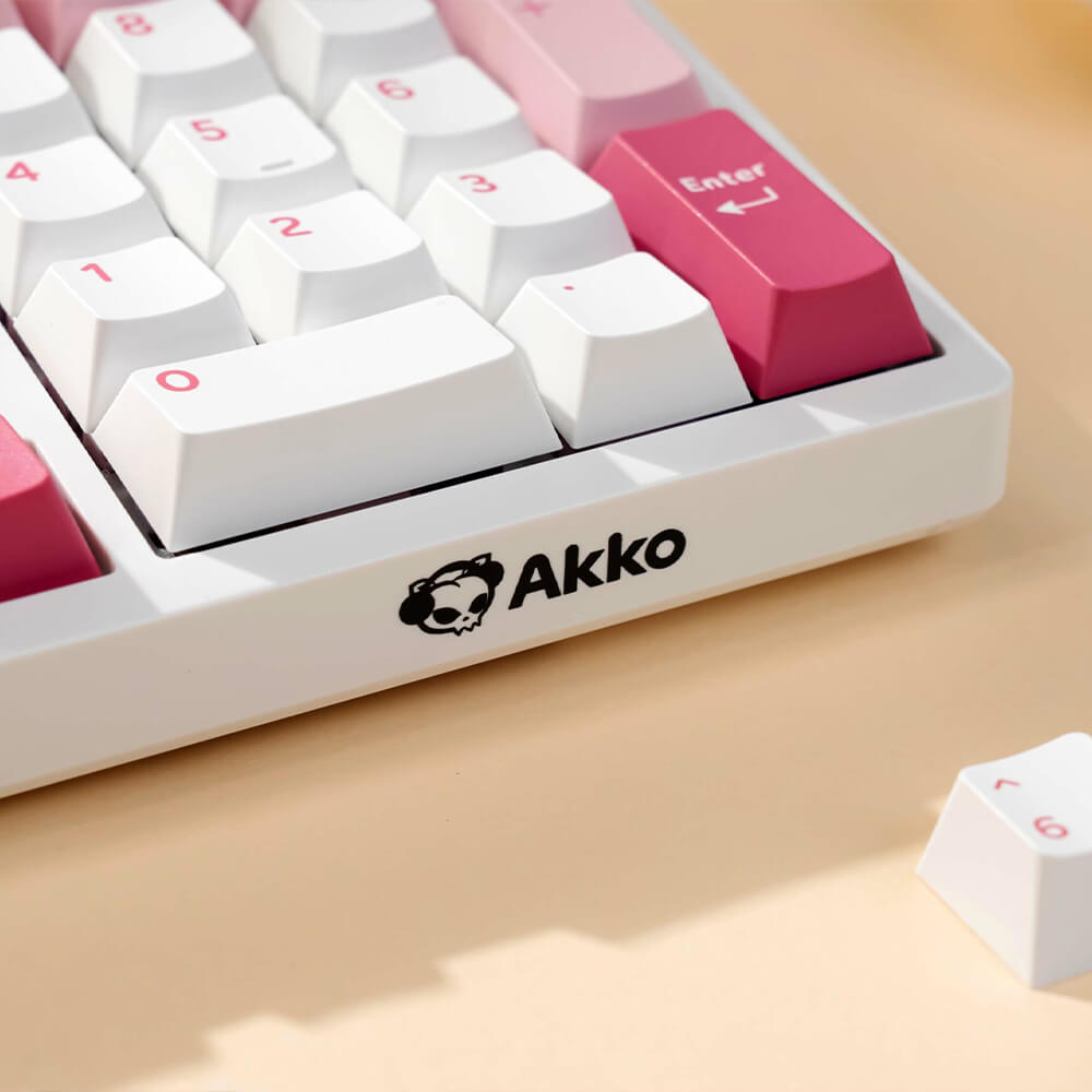 AKKO 3108 RF V3 Prunus Lannesiana Frost H8 AKKO 3108RF V3 Prunus Lannesiana (Dual-mode / AKKO Frost Pink Switch) - Gaming Keyboard - Ảnh 7