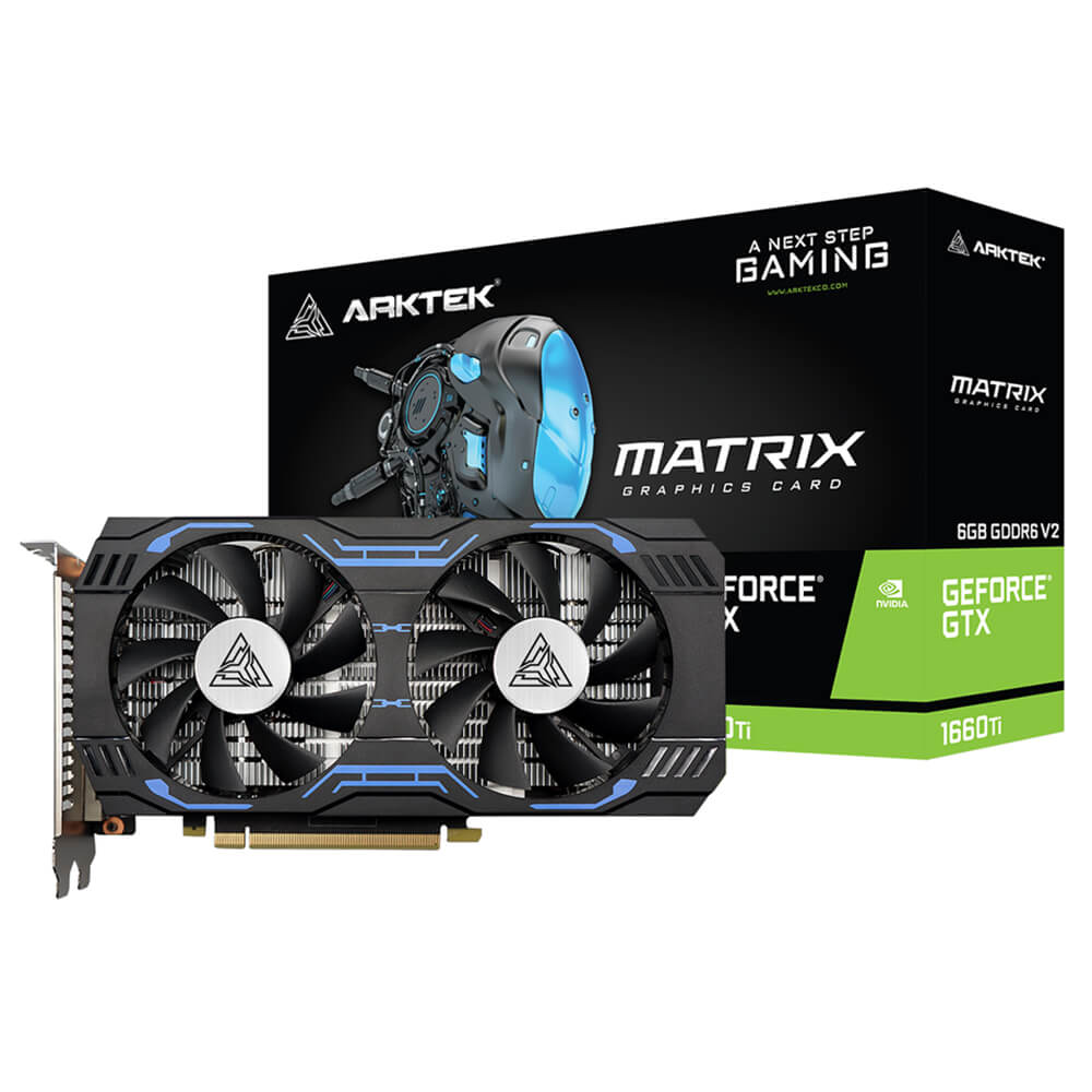 ARKTEK GTX1660Ti 6GB V2 H1 ARKTEK GTX 1660Ti 6GB V2 - 6GB GDDR6