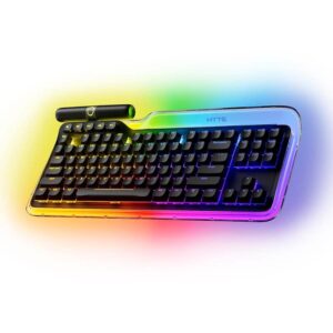 HYTE Keeb TKL - HYTE Fluffy Lavender Linear Switches - Wireless Keyboard