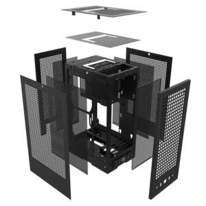 HYTE Revolt 3 Black - Premium ITX Small Form Factor Case