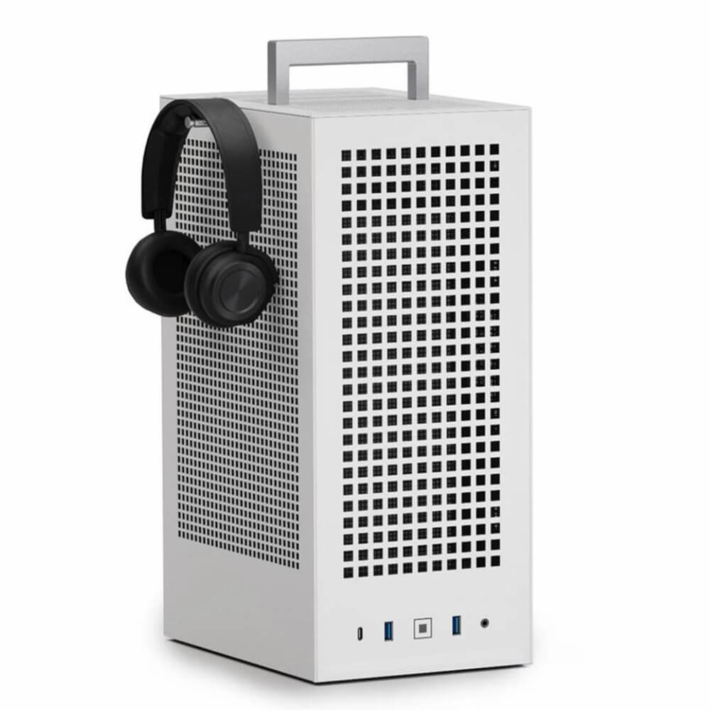 HYTE Revolt 3 White H1 HYTE Revolt 3 White - Premium ITX Small Form Factor Case