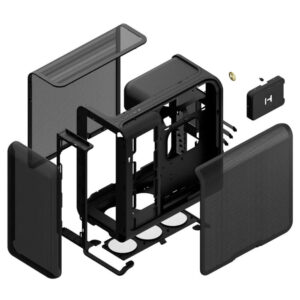 HYTE X50 Air Pitch Black - Modern Performance Case